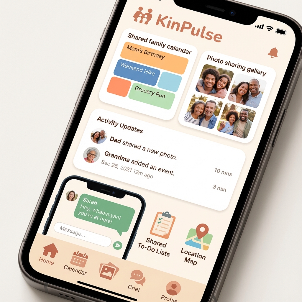 KinPulse - Family Connection Platform