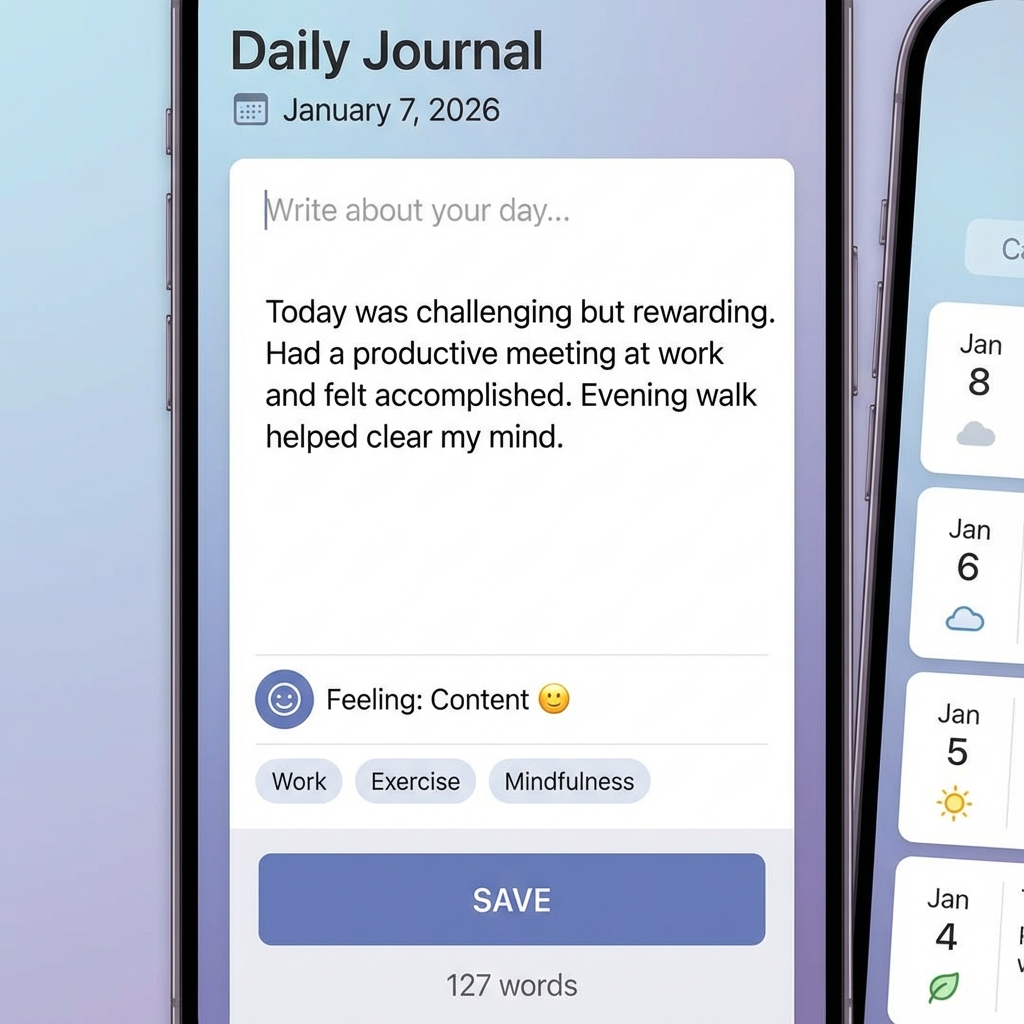 Daily Journal Interface