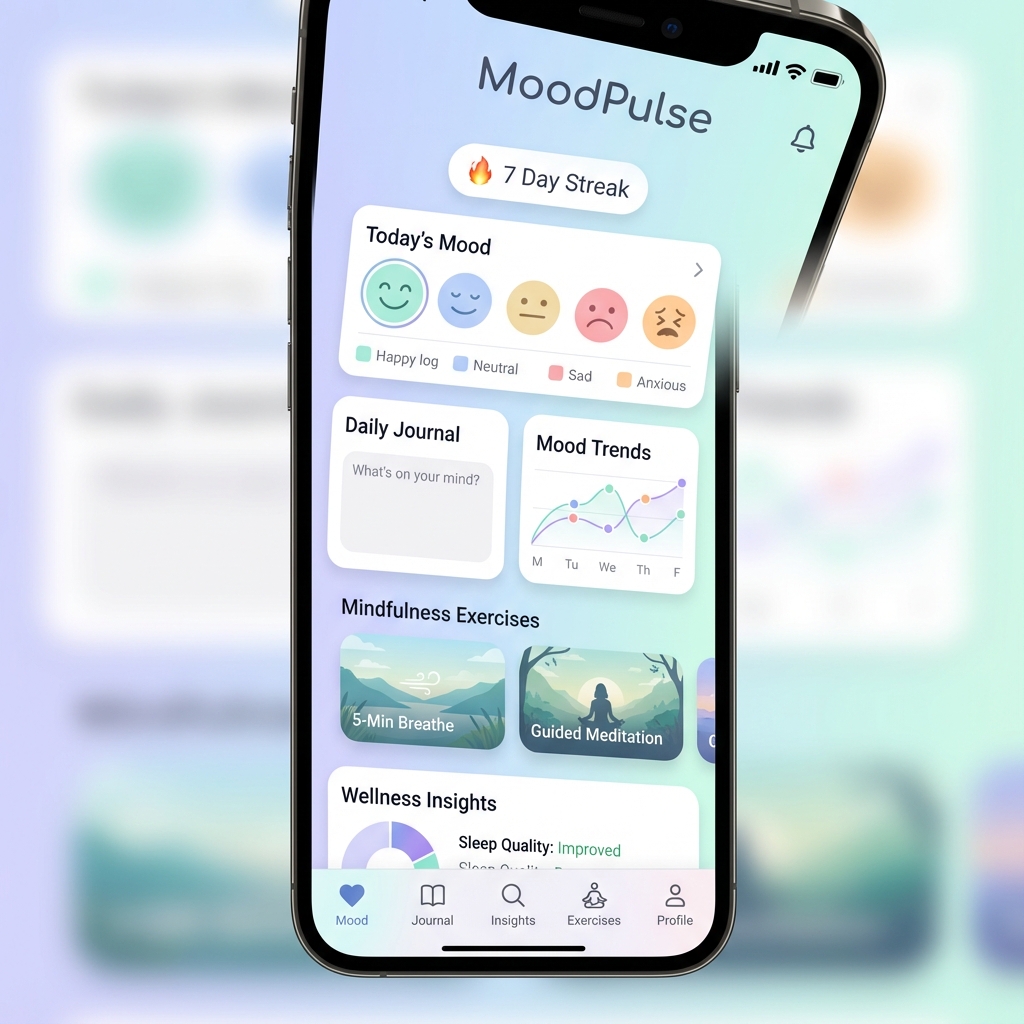 MoodPulse - Mental Wellness Tracking
