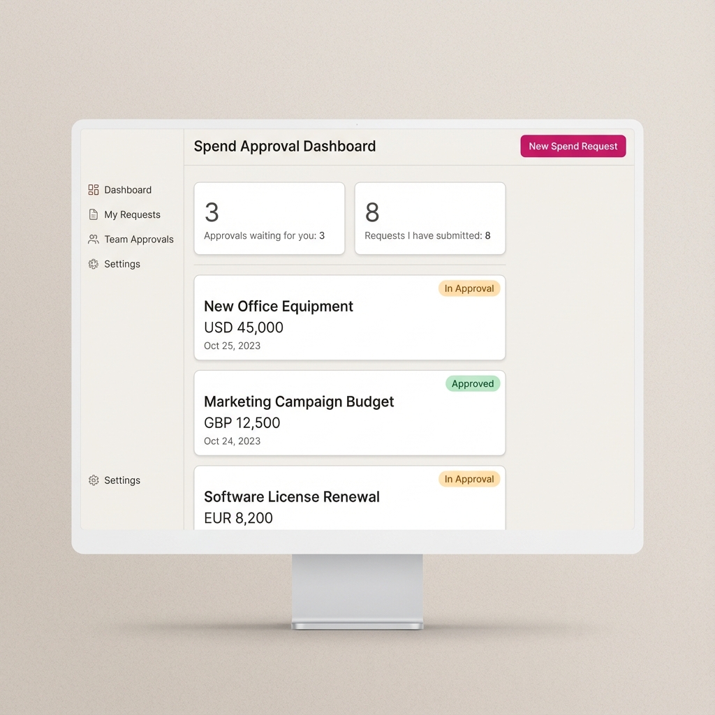 Spend Approvals - Financial Governance